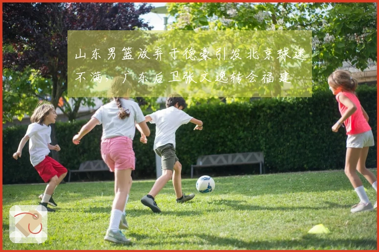 山东男篮放弃于德豪引发北京球迷不满，广东后卫张文逸转会福建